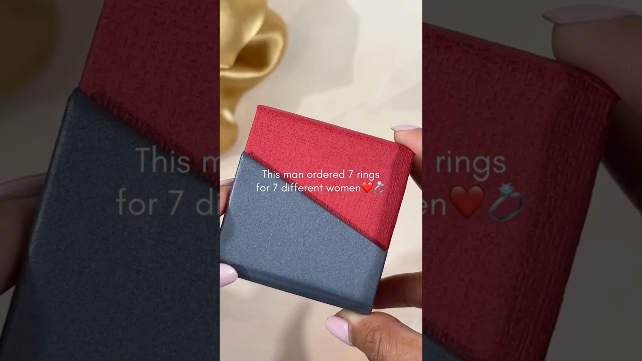 He Ordered 7 Rings for 7 Women… The Truth Will Shock You! 💍 