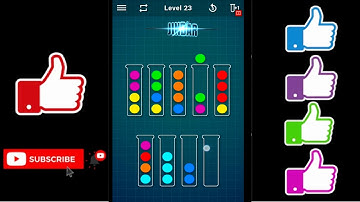Ball Sort Puzzle Level 23 Color Sorting Games Level 23