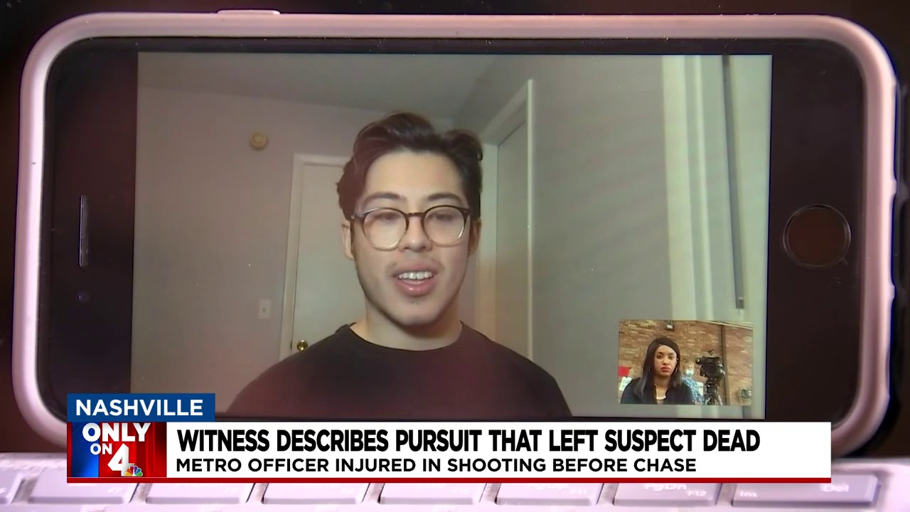 Witness Describes Pursuit That Left Suspect Dead