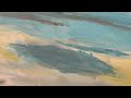 Acrylic Painting Tutorial for Beginners: Part 3 of a Sky #acrylicpaintingtutorial #acryliclandscape