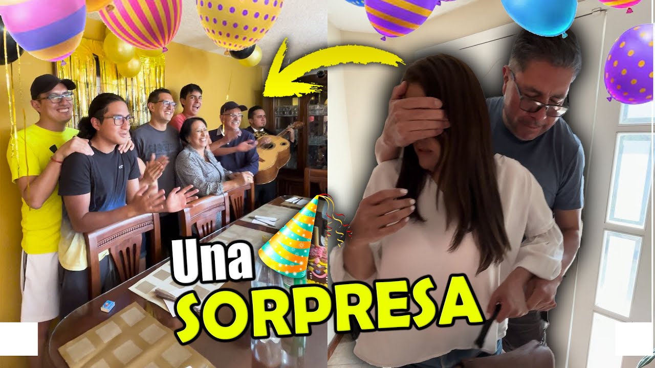 SORPRESA a la IRENE por su CUMPLEAÑOS 🎁 (No se lo ESPERABA) 🤭 | Los Morales