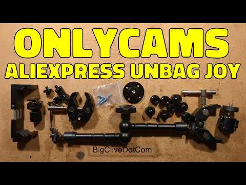AliExpress unbag joy - the Onlycams edition for getting your phone or camera mounted