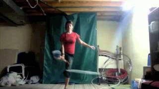 Hooping Tutorial // One-Legged Lift-Up Save