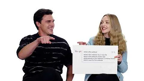 Amanda Seyfried & Finn Wittrock Answer the Web's Most Searched Questions | WIRED