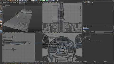 Cinema4D S22 : Polygon Modeling : Part 4 : Adding More detail and Extruding Features from surface.