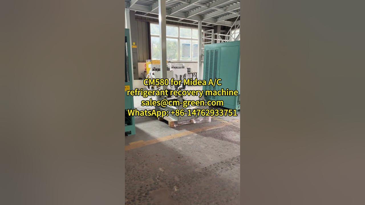 25hp atex refrigerant tank recovery charging machine ac filling