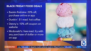 Panera Bread, Baskin Robbins and more offering Black Friday deals Panera Bread, Baskin Robbins and more offering Black Friday deals