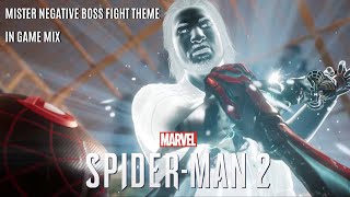 Mister Negative Boss Fight Theme - In-Game Unofficial Soundtrack- Marvel’s Spider-Man 2