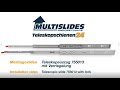 Montagevideo Teleskopauszug 755013 mit Verriegelung