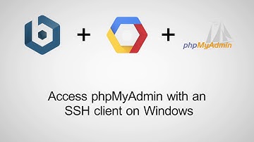 Access phpMyAdmin with an SSH client on Windows