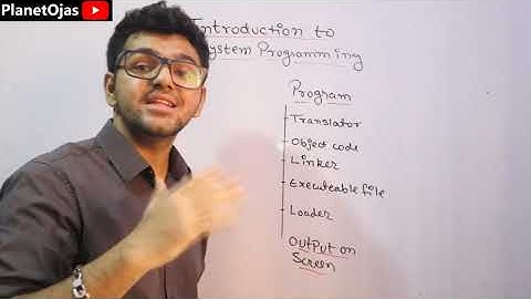 Introduction to System Programming in Hindi 🔥🔥