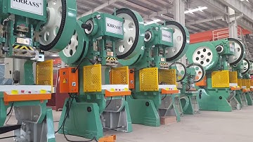 Steel Door Hole Punching Machine |40 Ton Mechanical Power Press | JB23-40T from KRRASS