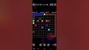 How To Solve Flow Free Premium 11x11 Mania Level 46 Hard Board Walk Through Solution Walkthrough