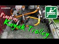 DIY  👨‍🔧  Pimp  my kayak trolley 1 - Bootswagen ⛵️ Kajak anpassen für wenig Geld