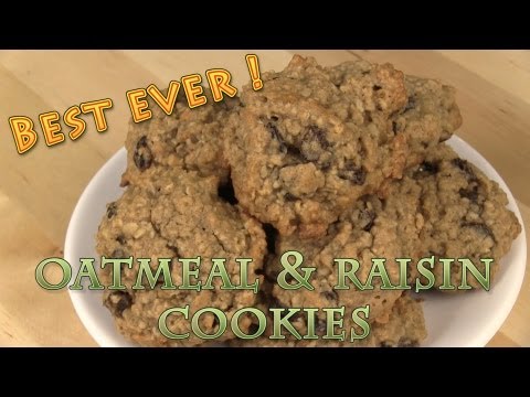 Best Ever Oatmeal Raisin Cookies Recipe