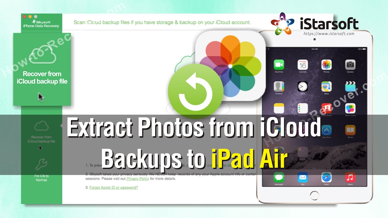 extract data from icloud backup