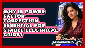 Why Is Power Factor Correction Essential For Stable Electrical Grids?