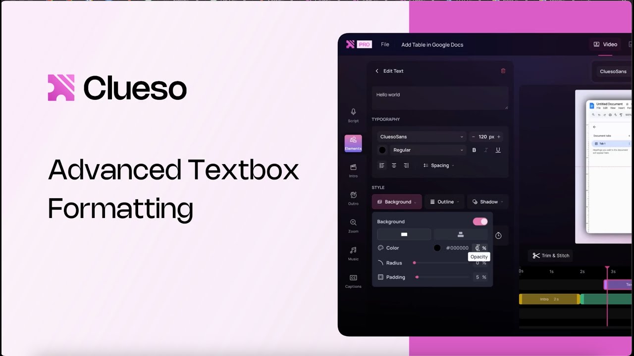Android Text Box Formatting Zip Code Advanced Text Box Formatting on Clueso - YouTube
