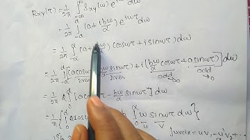 Problems based on Cross Spectral Density