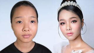 Trang Điểm Cô Dâu Tông Màu Hồng /Hùng Việt Makeup