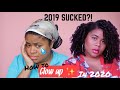 HOW TO GLOW UP 💫 IN 2020 When 2019 SUCKED 😩 !! + Curls Ultimate Styling Collection Demo