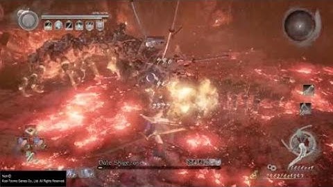 Nioh: Complete Edition The abyss floor 286 Date Shigezane (yokai) version