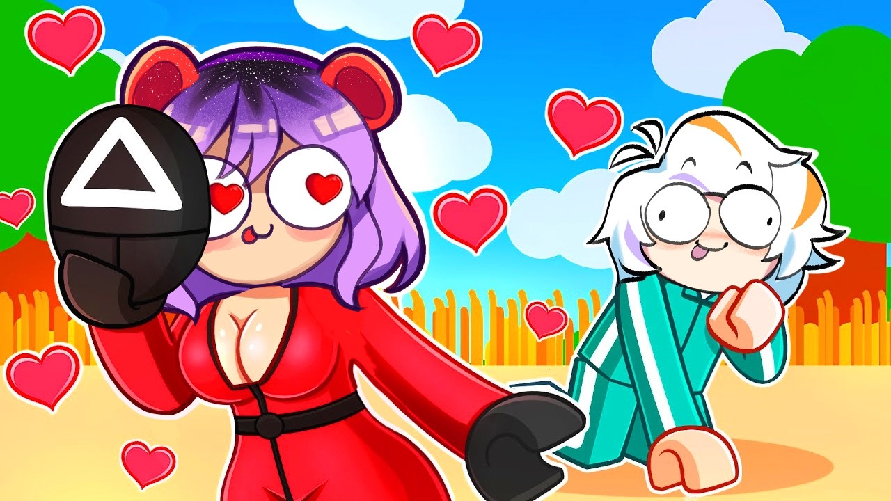 UN GUARDIA SE ENAMORA DE MI EN EL JUEGO DEL CALAMAR 3 COMPLETO (SQUID GAME ROBLOX)