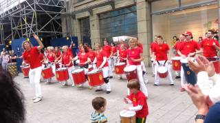 Video thumbnail of "Fogo do Samba beim Tag der Musik in Hamburg"