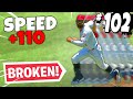 I UNLOCKED 110 SPEED AND IT MADE ME AMAZING! MLB The Show 21 | Road To The Show Gameplay #102