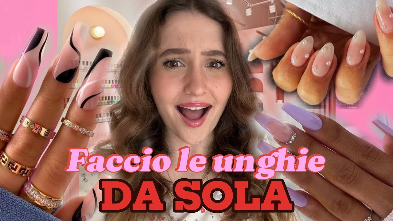 UNGHIE DA SOLA PER LA PRIMA VOLTA!!! *disastroso*