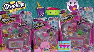 Shopkins Season 4 Let's Try To Complete Our Collection Unboxing | PSToyReviews