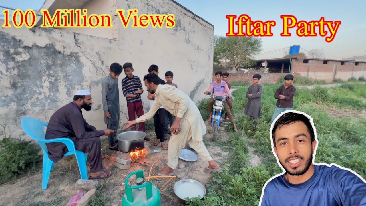 Alhamdulillha 😍 100 Million Views Ho Gaya Hamre 😍 iftar party vlog 😍 | Zohaib Pendu