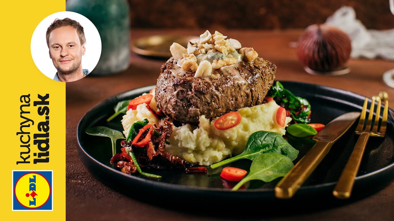 Filet Mignon s orechmi, sušenými paradajkami a syrom 🥩 | Marcel Ihnačák | Kuchyňa Lidla