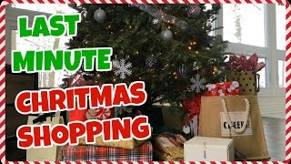 LAST MINUTE CHRISTMAS SHOPPING | VLOGMAS DAY 21