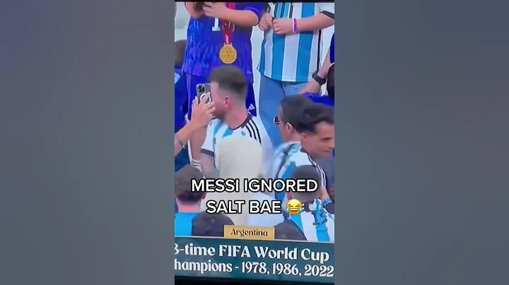 Lionel Messi Ignored Salt Bae After Winning the World Cup #shorts - 天天要聞