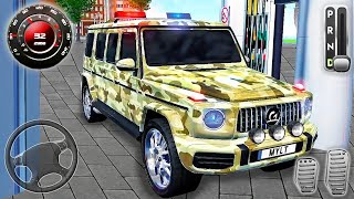 Long Mercedes G63 Simulator - Army Jeep 4x4 City Driving - Best Android GamePlay screenshot 4