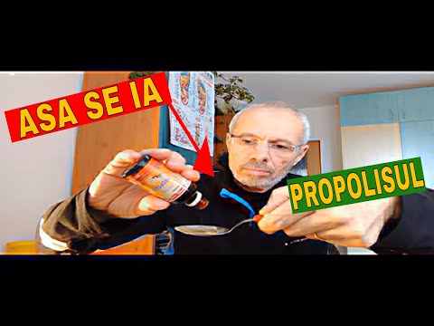 Video: Tinctura De Propolis - Instrucțiuni De Utilizare, Contraindicații, Recenzii