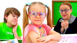 Anabella and Bogdan - New Funny school stories for kids