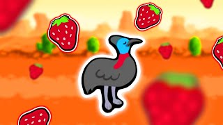 This bird is ADDICTED to strawberries (Super Auto Pets)