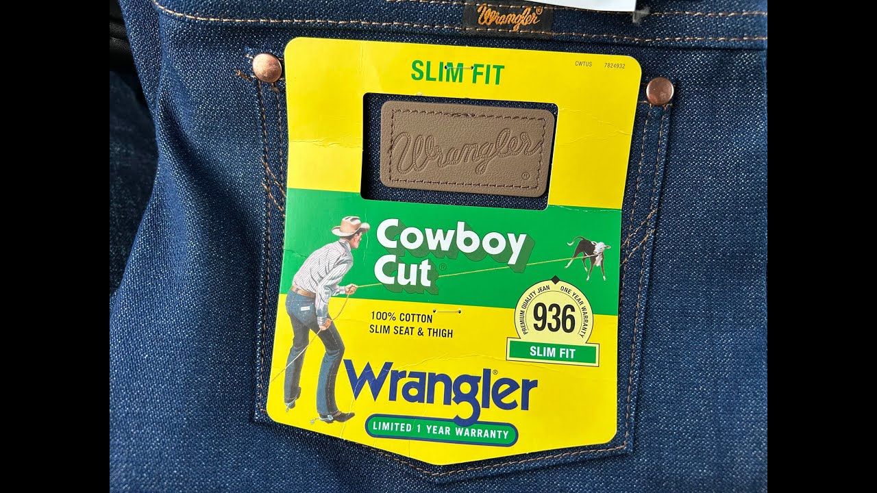 ALL THEM SKINNY FELLERS: Wrangler 936 (vs 13MWZ)