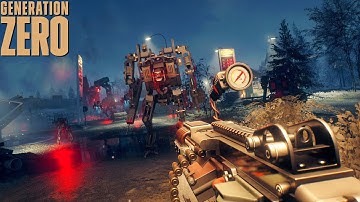 Generation Zero - Foreign Machines (Side Mission) || Kvm 89 Experimental Weapon