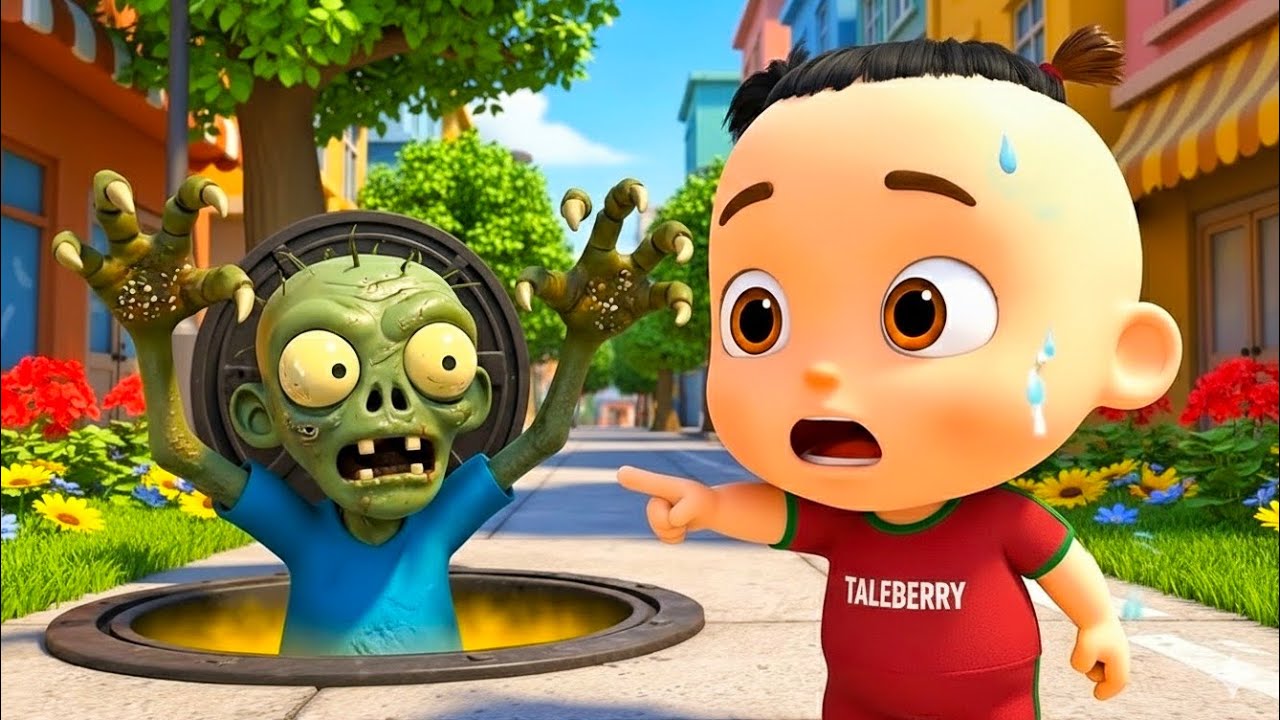 🎃 Monster In The Gutter 👻 | Fun & Spooky Halloween Song for Kids | Taleberry Kids