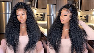 😍 30&#39;&#39; DEEP WAVE HD LACE WIG INSTALL | ALI PEARL