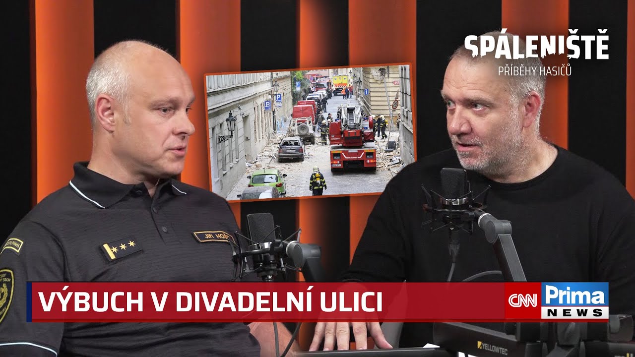 Výbuch v centru Prahy zranil desítky lidí. Ve hře byl i terorismus, vzpomíná zasahující hasič