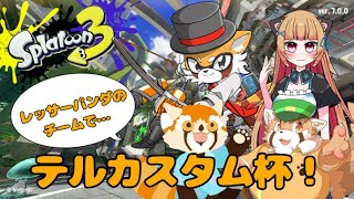 テルカスタム杯-スプラ-  全人類小熊猫化計画　猫橋一二三視点