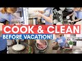 COOK + CLEAN WITH ME! | Extreme Cleaning Motivation 2021| Easy Summer Recipes | Speed Cleaning