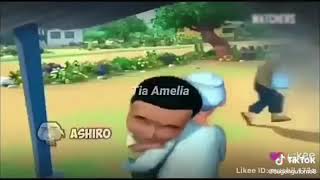 Video lucu opah jadi joker ijat kebakar #tiktok upin ipin