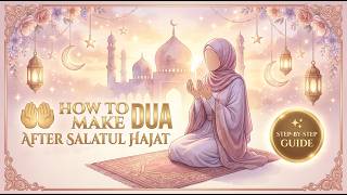 YOUR DUA COULD BE ACCEPTED TODAY | What Should You Say After Salatul Hajat? | Complete Dua Guide YOUR DUA COULD BE ACCEPTED TODAY | What Should You Say After Salatul Hajat? | Complete Dua Guide