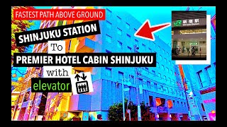 FASTEST Premier Hotel Cabin Shinjuku - from Shinjuku Station (from Haneda\/Narita Airport)