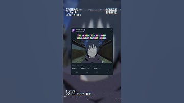 THE MOMENT ITACHI UCHIHA CRYING FOR SASUKE UCHIHA #YOU #TUBE #VIRAL #SHOT #VIDEO